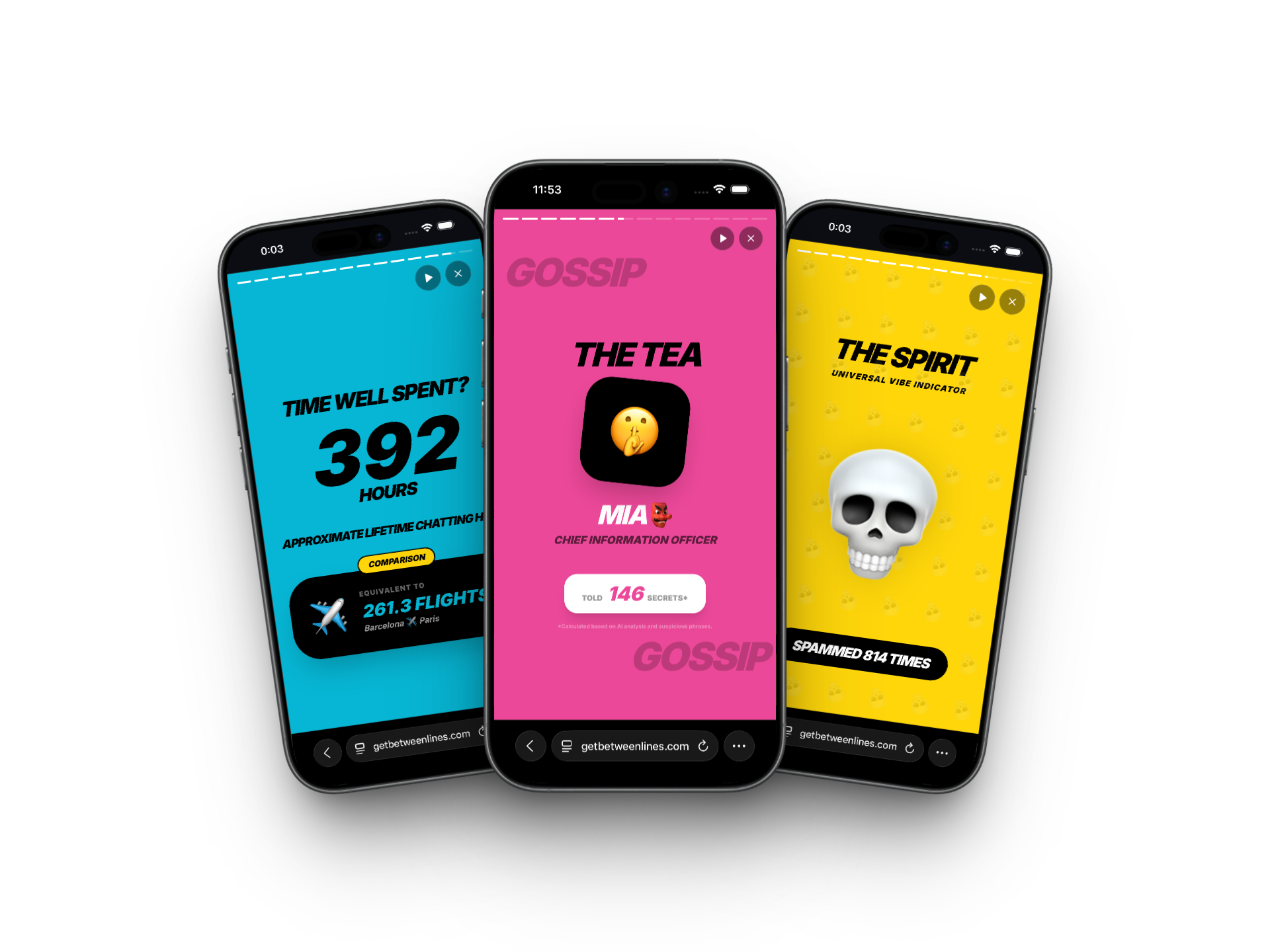 Chat Wrapped Preview